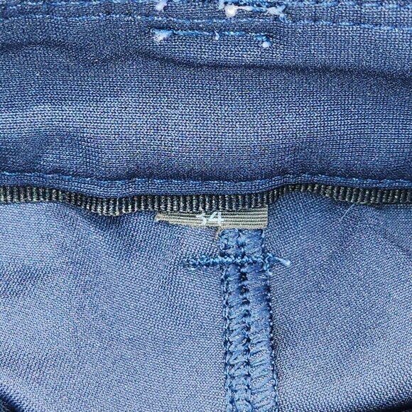 LULULEMON ABC Classic-Fit Trouser 32"L Warpstreme Men's Size 14 NAVY - Picture 2 of 9